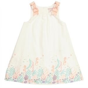 CATHERINE Malandrino Girl Sea Life Border Print Dress